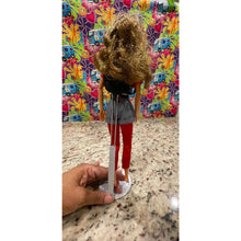 Load image into Gallery viewer, Mattel 1996 Barbie loves Mickey Teresa Doll #1 BackPack, red tights As Shown