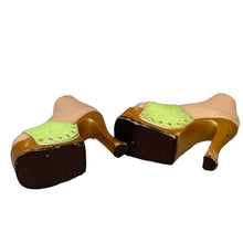 Load image into Gallery viewer, MGA Bratz Doll Lime Green Platform Sandals Shoes (Pre-owned)