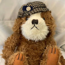 Load image into Gallery viewer, Pickford Bears Augie Dog of Friendship Brass Button 8" Plush (Pre-owned)