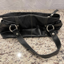 Load image into Gallery viewer, Fossil  Black Leather Purse Handbag (Pre-owned)
