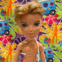Load image into Gallery viewer, Bratz Boyz Cameron Doll Hair Cut  - #23 (Lot 3) Nude Fashion Doll Only