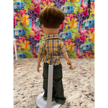 Load image into Gallery viewer, Bratz Boyz Koby Doll Yellow Shirt, Jeans Jewelry Lot 15 #121 AS Shown