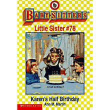 Load image into Gallery viewer, Vintage Karen's Half Birthday Baby Sitters Little Sister No 78