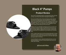 Load image into Gallery viewer, GPXGPX Black Heels for Women Slip On Heeled Sandals Open Pointed Toe Stiletto Mules High Heels Sexy Sandals Mules Party Wedding Shoes 9