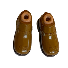 Load image into Gallery viewer, Bratz Boyz Doll Feet Rust slip on shoe side buckles (Pre-owned)