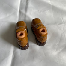 Load image into Gallery viewer, Bratz Boyz Doll Feet Rust slip on shoe side buckles (Pre-owned)