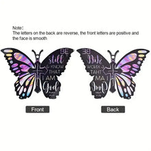 Load image into Gallery viewer, Be Still and Know that I am God Acrylic Keychain Bag Purse Tag