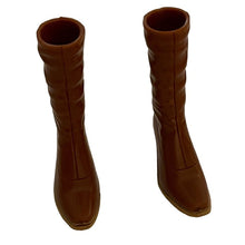 Load image into Gallery viewer, Bratz Footwear Scrunch Rust High Top Boots Tan Heel