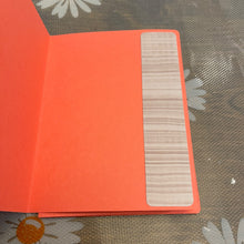 Load image into Gallery viewer, Orange Shells Unique Handmade Greeting Cards Notecards Blank inside with Envelope