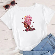 Load image into Gallery viewer, Cancer Awareness Pink Ribbon Design Trendy Iron-on Heat Transfer