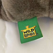 Load image into Gallery viewer, Wild Republic 2012 Gray Elephant with Tusk 11" Plush Toy (Pre-owned)