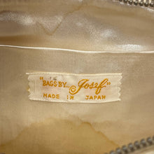 Load image into Gallery viewer, Bags by Josef Beige Beaded Evening Bag Purse tote - Japan (Pre-owned)