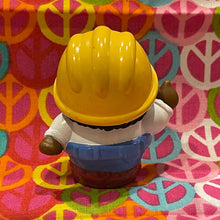 Load image into Gallery viewer, Little Tikes A Chunky People Construction Worker Yellow HAT