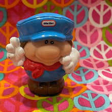 Load image into Gallery viewer, Little Tikes Zoo Train Conductor Blue Uniform Red Scarf #1
