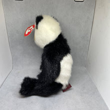 Load image into Gallery viewer, Ty Attic Treasures - Checkers The Black And White Panda Bear 9"