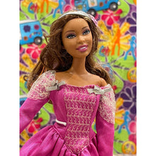 Load image into Gallery viewer, Mattel Barbie Beautiful Princess Articulating Purple Dress African American