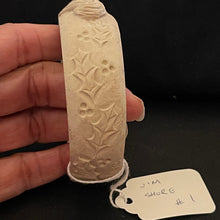 Load image into Gallery viewer, Vintage 1990 Jim Shore Santa Unpainted Resin Bracelet Blank JS 90 Copyright #1