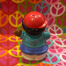 Load image into Gallery viewer, Fisher Price Little AA Michael Figure Re Hat Green Shirt