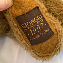 Load image into Gallery viewer, Brown Giorgio Beverly Hills 1997 Curly Plush Bear (Pre-owned)