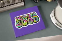 Load image into Gallery viewer, Retro Motivational 1970's Cricut Stickers - Feeling Groovy 2.0" x 1.1" Die Cut