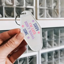 Load image into Gallery viewer, Sassy Glam Girls Sarcastic Motel Keychains – Retro Charm for Modern Adventures - Sl-S12