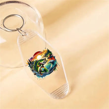 Load image into Gallery viewer, Gone Fishing Motel Keychains – Retro Charm for Modern Adventures - Ml-M12