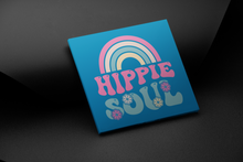 Load image into Gallery viewer, Waterproof Retro Stickers - Hippie Soul Rainbow 2.0&quot; x 1.9&quot; Die Cut
