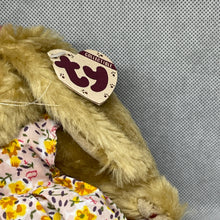 Load image into Gallery viewer, Ty Attic Treasures - Shelby The Bunny Rabbit Plush Jointed 8.5"