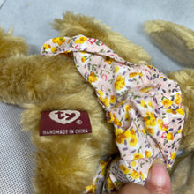 Load image into Gallery viewer, Ty Attic Treasures - Shelby The Bunny Rabbit Plush Jointed 8.5"