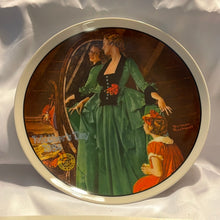 Load image into Gallery viewer, Vtg Bradford Exchange Norman Rockwell Plate 1984 Grandma's Courting 8.2" Mothers Day (Pre-owned)