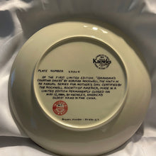 Load image into Gallery viewer, Vtg Bradford Exchange Norman Rockwell Plate 1984 Grandma's Courting 8.2" Mothers Day (Pre-owned)