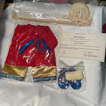 Load image into Gallery viewer, Vintage Danbury Mint Shirley Temple Doll Dress-Up Costume "Stowaway" Pre-owned