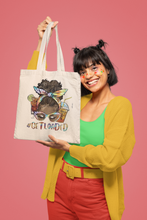 Load image into Gallery viewer, Get Loaded Tea Coffee Design Trendy Canvas Tote Bag Customizable Iron-On Graphic