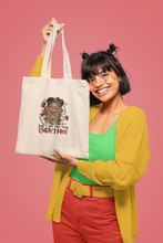 Load image into Gallery viewer, Just a Girl who Loves Christmas Melanin Design Trendy Iron-on Heat Transfer