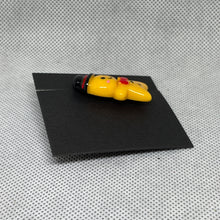 Load image into Gallery viewer, Christmas Holiday Gingerbread Boy Girl Black Hat Resin Cabochon Coat Pin