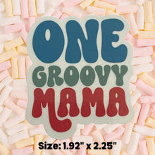 Load image into Gallery viewer, Retro Feeling Groovy Themed Waterproof Die-cut Stickers - Choose from 11 Unique Designs