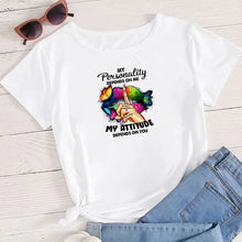 Load image into Gallery viewer, My Personality Depends on Me Design Trendy Iron-on Heat Transfer