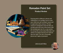 Load image into Gallery viewer, MUOUAKATE 6 Pcs Wooden Ramadan and Eid Crafts Kit, Paint Your Own Ramadan Activities for Boys Girls Ages 3-10 11 12, Ramadan Gifts for Ramadan Eid Party Supplies Class Home Table Decoration