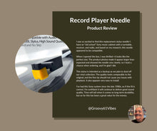 Load image into Gallery viewer, ATN3600L AT3600L Diamond Needles Replacement Stylus, Compatible for Audio-Technica AT-LP60x,AT-LP60xBT,AT-LP60xUSB,AT-LP60,AT-LP60-USB, Replacement for ATN91 ATN90 Turntable Stylus