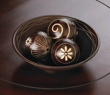 Load image into Gallery viewer, Umber Decorative Bowl And Small Balls Home Accents