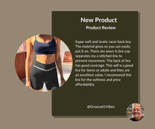 Load image into Gallery viewer, Aoysky Womens Y Back Racerback Sports Bras Padded Low Impact Spaghetti Thin Strap Wireless Scoop Neck Workout Yoga Top Dark Blue