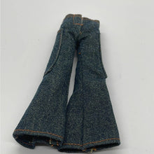 Load image into Gallery viewer, MGA Bratz Doll Clothing Accessory Denim Blue Jeans Wide Bell Bottom Side Pockets (Pre-owned)