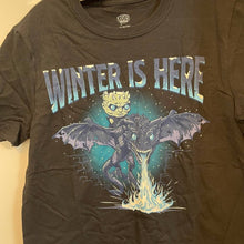 Load image into Gallery viewer, Funko Pop! Tees Game of Thrones Icy Viserion T-Shirt Size Small Winter is Here