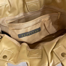 Load image into Gallery viewer, Kenneth Cole Reaction Gold Purse tote RN81633 (Pre-owned)