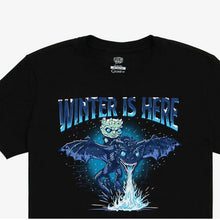 Load image into Gallery viewer, Funko Pop! Tees Game of Thrones Icy Viserion T-Shirt Size Small Winter is Here