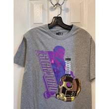 Load image into Gallery viewer, Hot Topic Marvel Black Panther What If...? T'Challa Star-Lord T-Shirt Medium