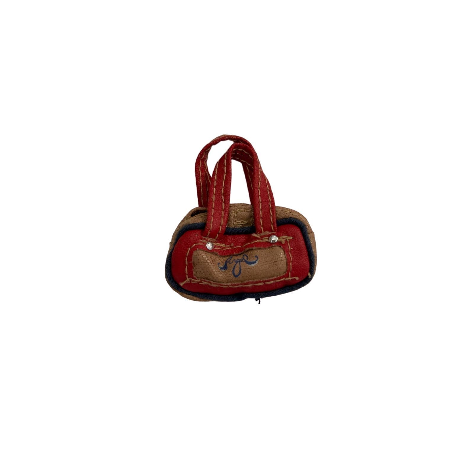 Chewy V Red Bag Luxury Dog Toy Purse