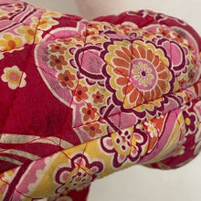 Load image into Gallery viewer, Vera Bradley Pink Paisley Backpack Quilted Tote Bag