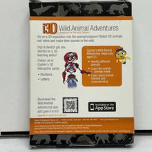 Load image into Gallery viewer, i3D Interactive Learning Cards Wild Animal Adventures 2012 Cypher Kids Club
