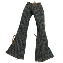 Load image into Gallery viewer, MGA Bratz Doll Blue Bell-Bottom #38 Pants Cross Stitch Legs (Pre-Owned)